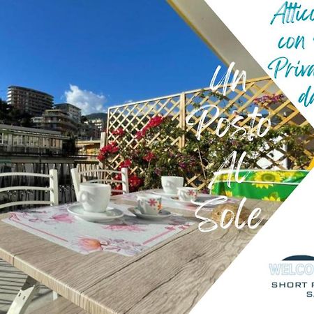 Wh - Un Posto Al Sole - Attico Monolocale Con Parcheggio Gratuito - 5 Minuti Dal Centro - Wifi Lägenhet Sanremo Exteriör bild
